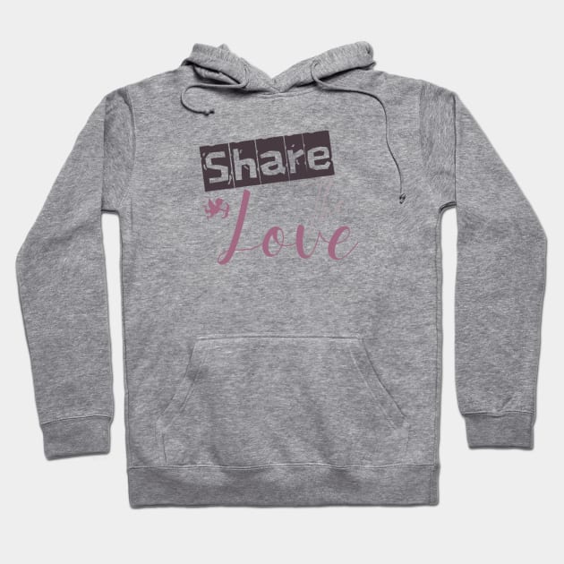 Share the Love Valentine Hoodie by Alexander S.